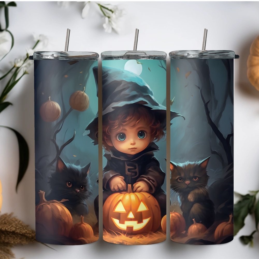 20oz Halloween baby boy